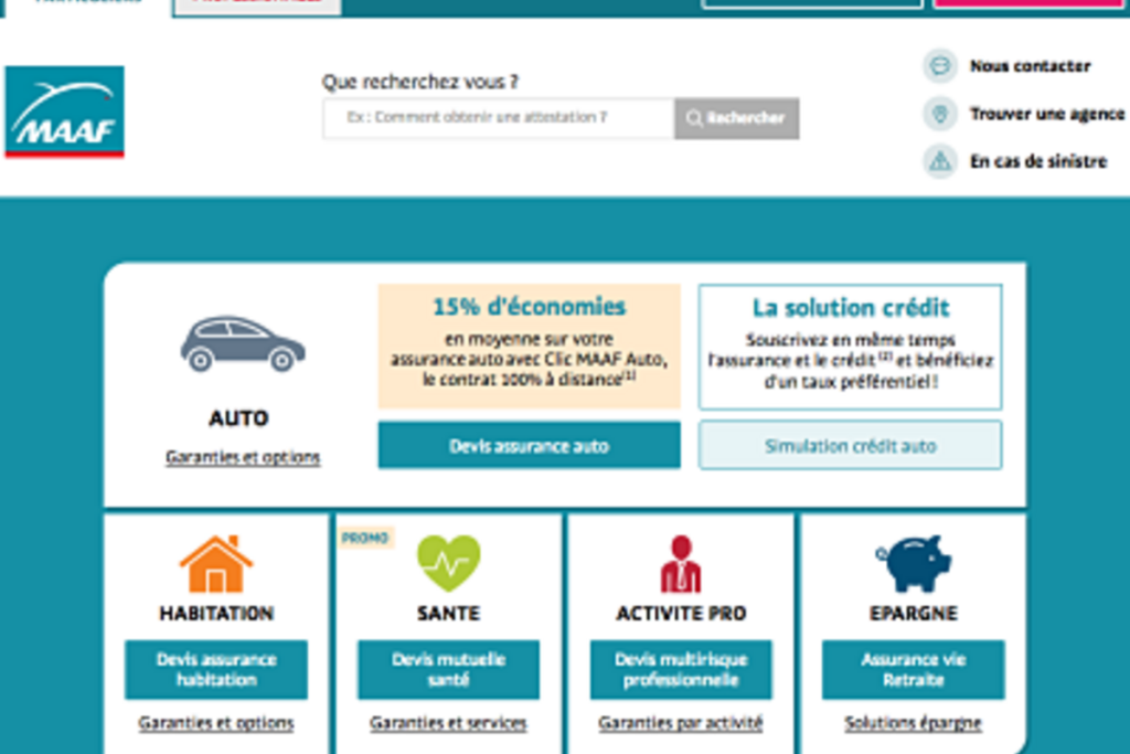 obtenez votre devis personnalisé chez maaf en quelques minutes. profitez de nos offres compétitives et d'un service client à votre écoute pour choisir l'assurance qui vous convient le mieux.