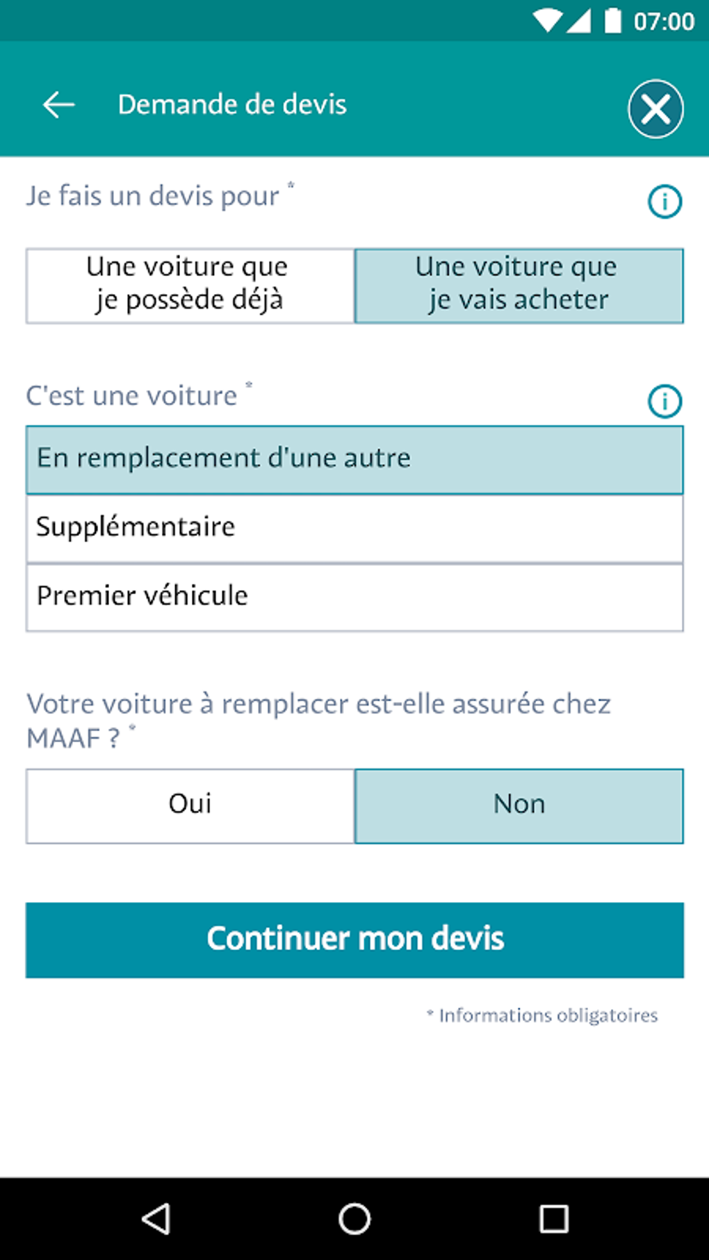 obtenez rapidement votre devis personnalisé avec maaf. découvrez nos offres d'assurances adaptées à vos besoins et bénéficiez de conseils d'experts pour protéger ce qui compte le plus pour vous.